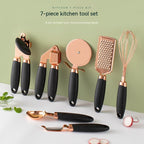 Elegant 7pcs Copper Kitchen Gadget Set – Shine Up Your Space