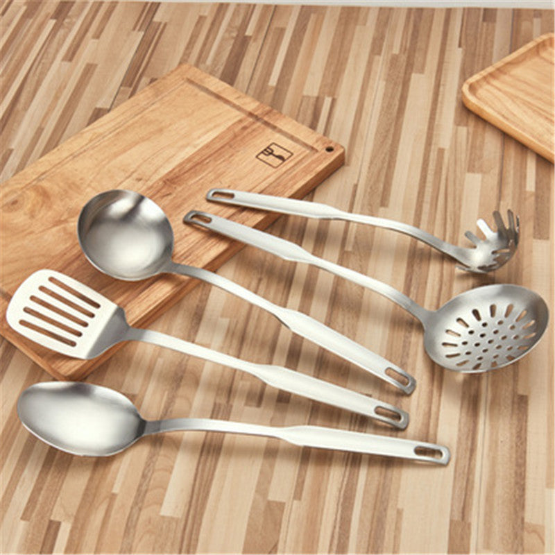 Complete 6-Piece Stainless Steel Tableware & Cooking Tools