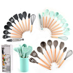 Durable 11Pcs Silicone Utensil Kit – Stylish, Safe, and Heat-Resistant