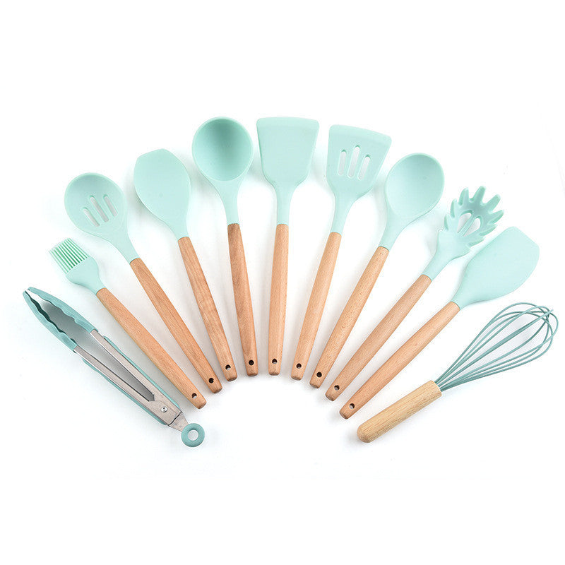 Durable 11Pcs Silicone Utensil Kit – Stylish, Safe, and Heat-Resistant