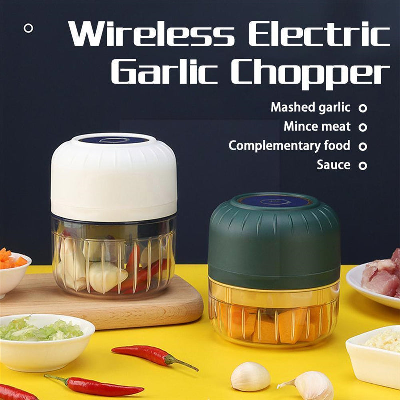 EasyChop Electric Garlic Crusher – Fast, Fresh, Flavorful