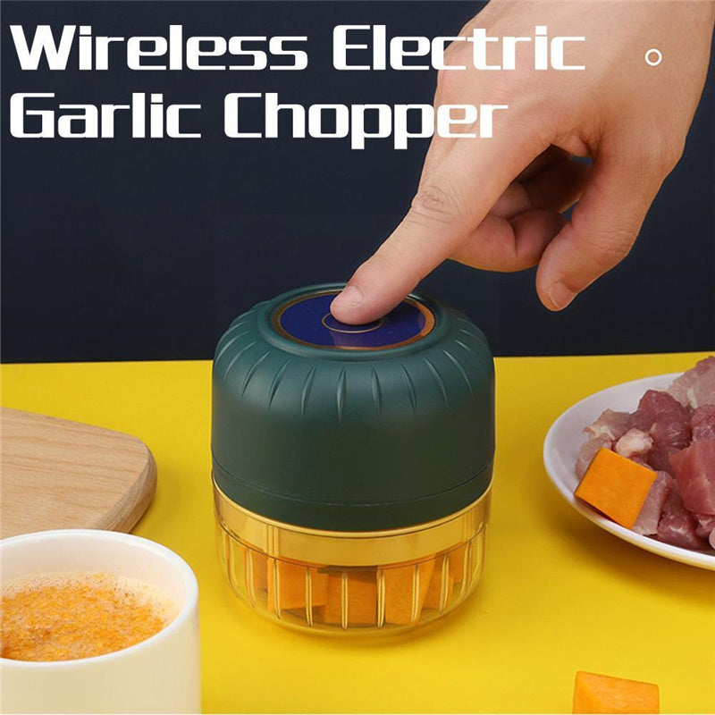 EasyChop Electric Garlic Crusher – Fast, Fresh, Flavorful
