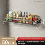 All-in-One Kitchen Wall Organizer for Seasoning & Essentials