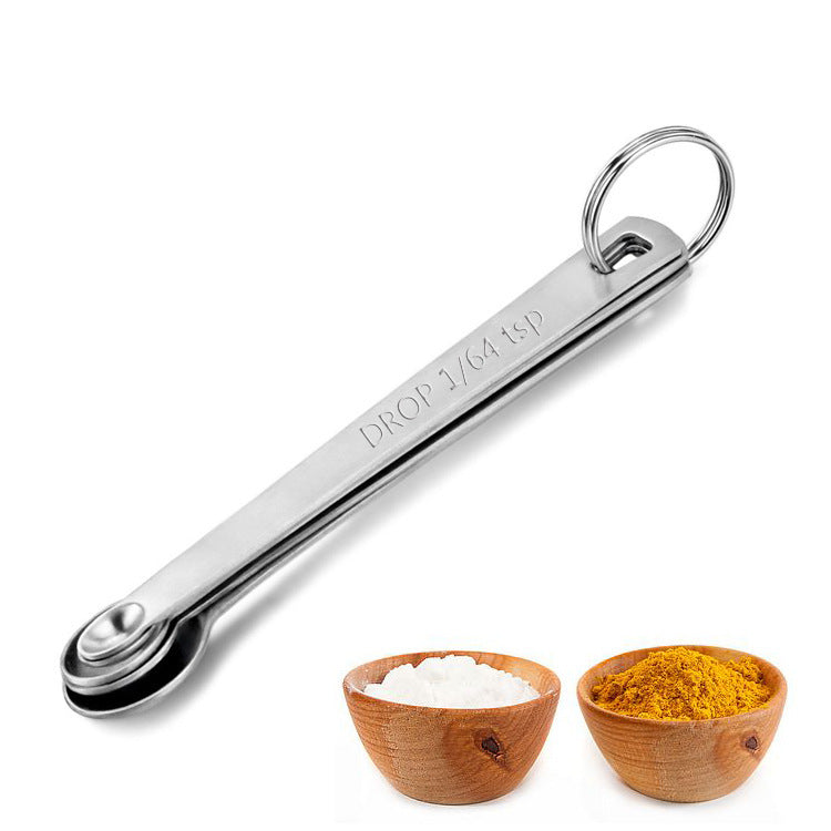 Perfect Mini Measuring Spoons – 5 Stainless Steel Pieces
