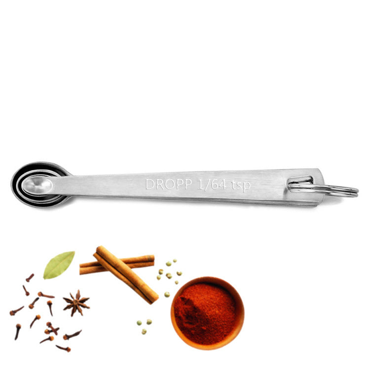 Perfect Mini Measuring Spoons – 5 Stainless Steel Pieces